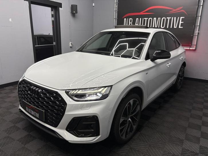 Audi Q5 Sportback 40 TDI S-line Quattro 2021, Auto's, Audi, Bedrijf, Te koop, Q5, 360° camera, 4x4, ABS, Achteruitrijcamera, Adaptive Cruise Control