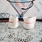 Petrus Regout, 2 mini room-/koffielikeur kannetjes, Antiek en Kunst, Ophalen of Verzenden