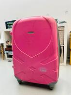 Roze Benetton Koffer - Gebruikt, Sieraden, Tassen en Uiterlijk, Koffers, Gebruikt, 50 tot 60 cm, Hard kunststof, 35 tot 45 cm