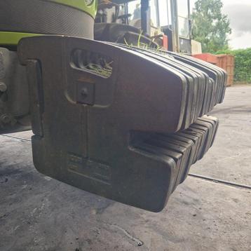 Claas / Renault frontgewichten 14  stuks beschikbaar voor biedingen