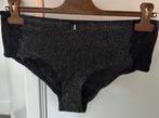 NIEUW zwarte slip met glitter maat L, Verzenden, Zwart, Slip