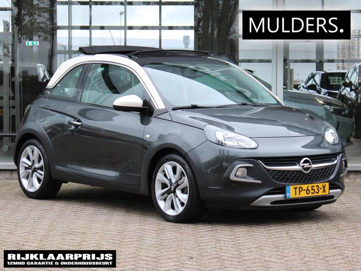 Opel ADAM 1.0 Turbo Rocks Online Edition | Open dak / Camera, Auto's, Opel, Te koop, ADAM, ABS, Airbags, Airconditioning, Alarm