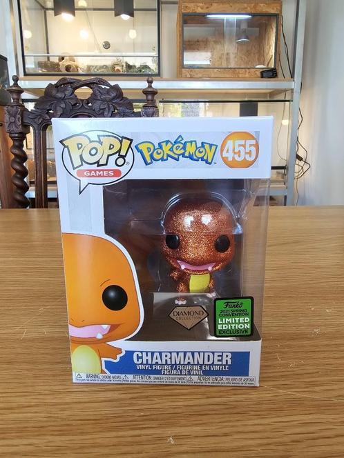 Funko Pokémon Charmander diamon special edition, Verzamelen, Poppetjes en Figuurtjes, Nieuw, Ophalen of Verzenden