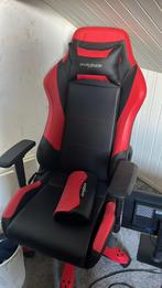 DXRacer Gamestoel Nieuwstaat, Huis en Inrichting, Bureaustoelen, Ophalen, Zwart, Zo goed als nieuw, Gaming bureaustoel