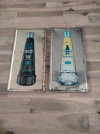 Puschkin Vodka Reclameborden Set, Ophalen of Verzenden