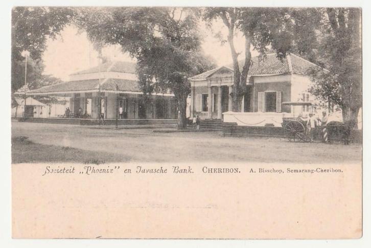 Ned. Indië.  Cheribon.  Java.  Zeer oude kaart., Verzamelen, Ansichtkaarten | Nederland, Ongelopen, Zuid-Holland, Voor 1920, Verzenden