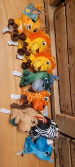 Lidl Safari Mini's Knuffels, Ophalen of Verzenden, Zo goed als nieuw, Overige typen