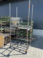 stapelrekken 120x80 gebruikt, Doe-het-zelf en Verbouw, Metalen, Verzenden, Gebruikt, IJzer