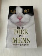 Boek Tussen dier en mens - Amber Jongman, Nieuw, Ophalen of Verzenden, Achtergrond en Informatie, Amber Jongman