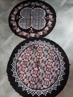 Batik Pertiwi: 2 grote en 10 kleine kleedjes,zgan., Ophalen of Verzenden, Zo goed als nieuw, Tafelkleed of Tafelzeil