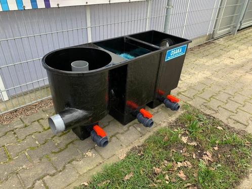 Polyester kamerfilter, incl. vulling en 3 aftap kogelkranen, Tuin en Terras, Vijver-toebehoren, Ophalen of Verzenden