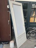 Stevige zware tuindeur in top staat, Doe-het-zelf en Verbouw, Deuren en Horren, Ophalen of Verzenden, Zo goed als nieuw, Buitendeur