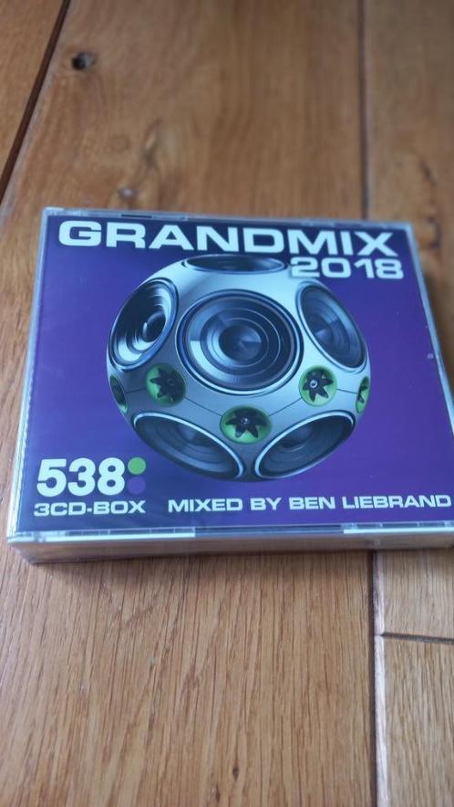 3CD Grandmix 2018 - Radio 538 /Ben Liebrand - nieuw gesealed, Cd's en Dvd's, Cd's | Verzamelalbums, Nieuw in verpakking, Pop, Boxset