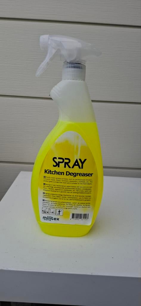 Militex Keuken Ontvetter Spray 750ml, Ophalen of Verzenden, Schoonmaakmiddel