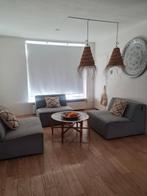Elementen bank modulaire bank lounge grijs ruime 3/4 zits, Huis en Inrichting, Banken | Bankstellen, Ophalen, Gebruikt, Vierpersoons of meer