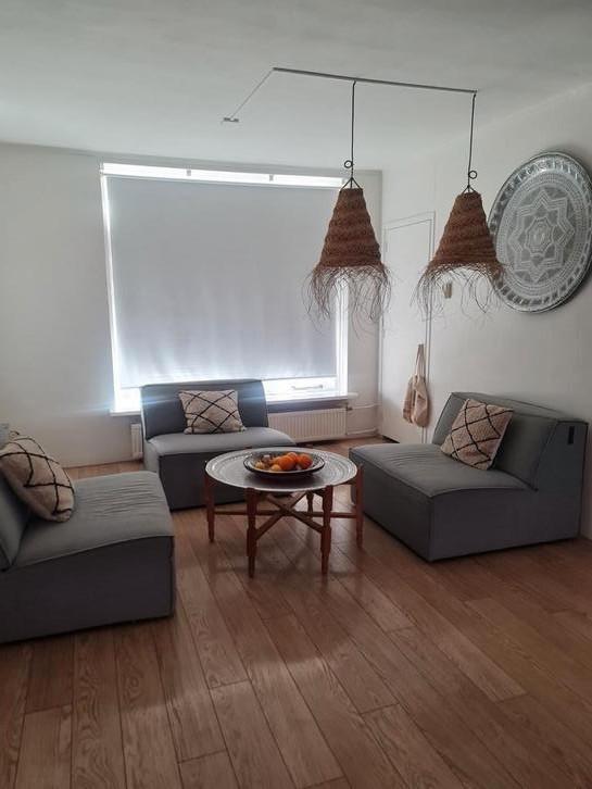 Elementen bank modulaire bank lounge grijs ruime 3/4 zits, Huis en Inrichting, Banken | Bankstellen, Gebruikt, Vierpersoons of meer