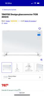 Trotec convector glasconvector verwarming TCH2010E, Doe-het-zelf en Verbouw, Ophalen, 30 tot 80 cm, Gebruikt, Radiator