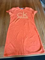Oranje Calvin Klein jurkje, maat S, Kleding | Dames, Verzenden, Oranje, Zo goed als nieuw, Maat 36 (S)