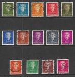 Juliana 1949-1951 En Face Gestempeld, Postzegels en Munten, Postzegels | Nederland, Ophalen of Verzenden, Na 1940, Gestempeld