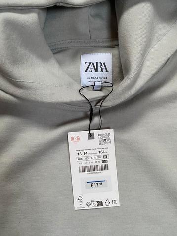 Nieuw Zara Hoody maat 164 13/14 jaar beschikbaar voor biedingen