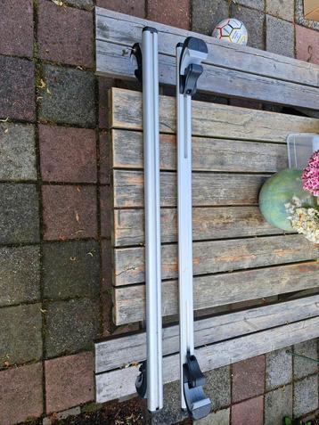 Universele dakdragers voor dakrails max 106 cm breed  beschikbaar voor biedingen