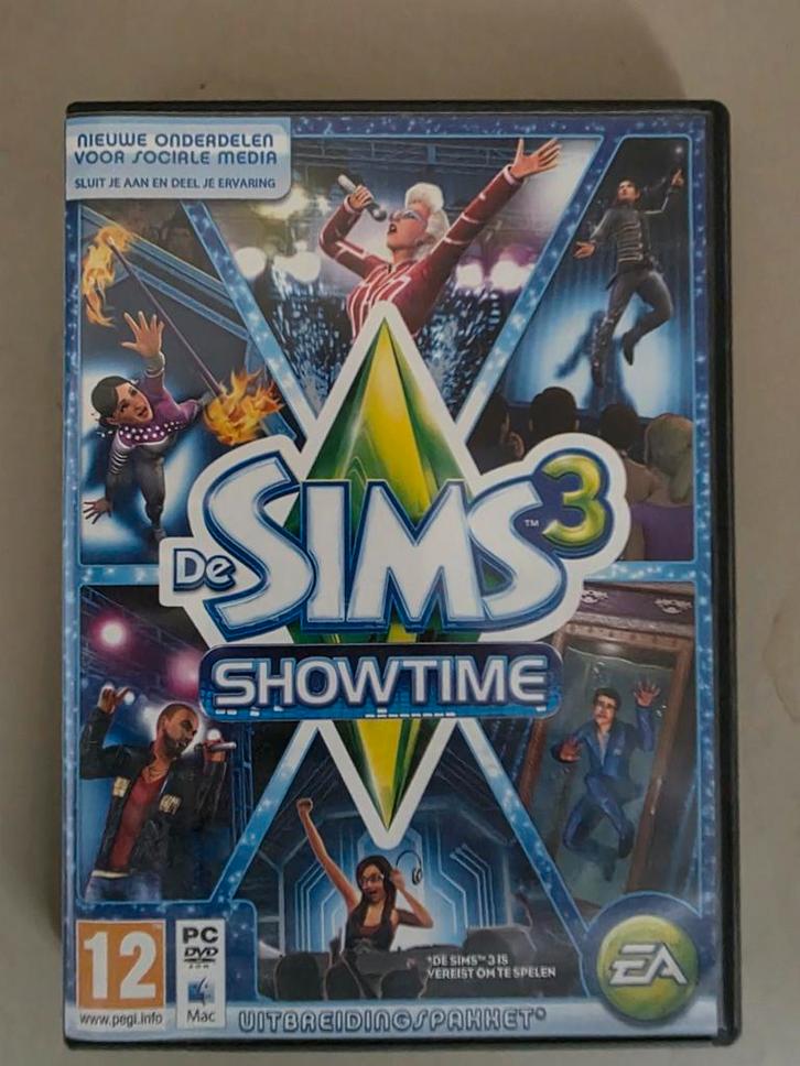 Pc game De Sims 3 showtime, Spelcomputers en Games, Games | Pc, Zo goed als nieuw, Strategie en Constructie, 1 speler, Vanaf 3 jaar