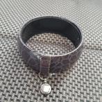 MARC CAIN LEREN ARMBAMD, Sieraden, Tassen en Uiterlijk, Ophalen of Verzenden, Zo goed als nieuw, Leer