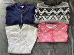 Kledingpakket meisje mt 134/140 trui vest broek kersttrui, Kinderen en Baby's, Ophalen of Verzenden, Zo goed als nieuw, Maat 140