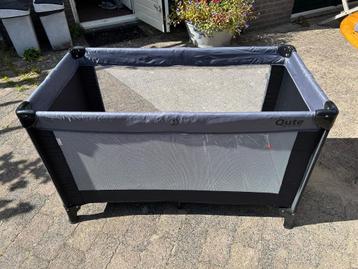 Qute Q-sleep kinderledikantje opvouwbaar met extra matras beschikbaar voor biedingen