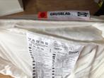 Dekbed Ikea Grusblad (nieuw), Huis en Inrichting, Slaapkamer | Beddengoed, Ophalen, Wit, Tweepersoons, Deken of Dekbed
