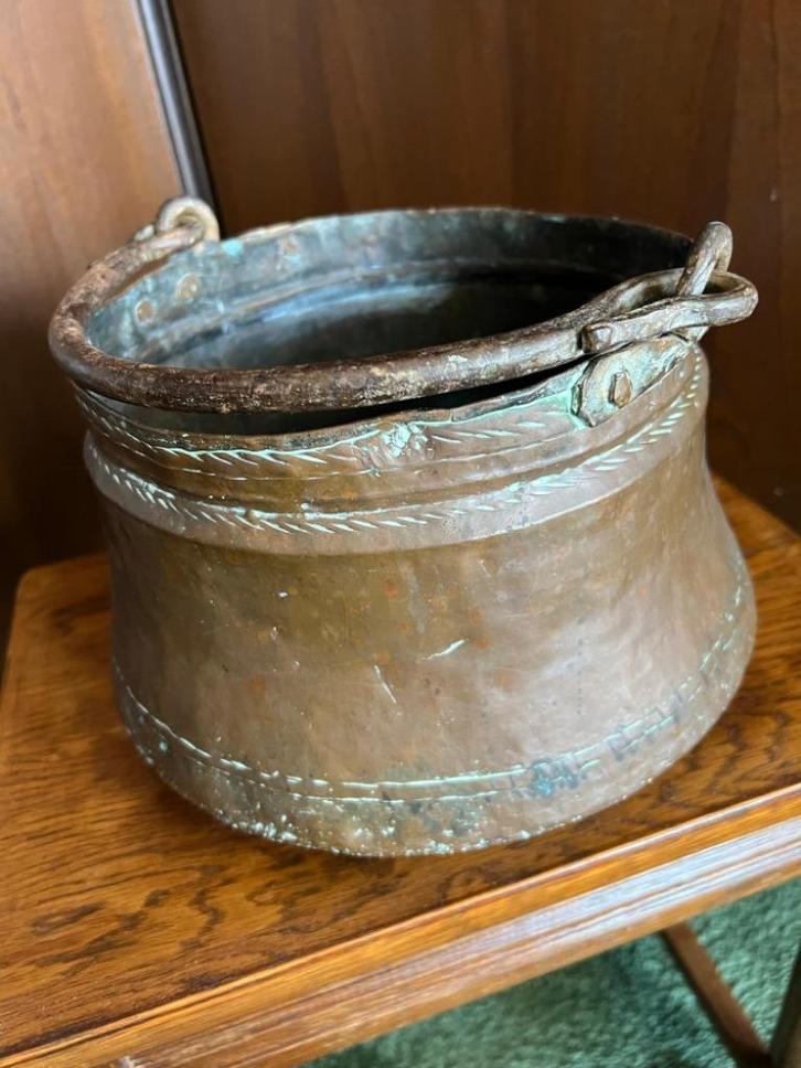 Koperen Heksenketel, Antiek en Kunst, Antiek | Koper en Brons, Koper, Ophalen