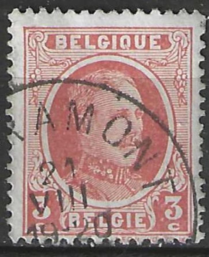 Belgie 1921/1927 - Yvert/OBP 192 - Koning Albert I.  (ST), Postzegels en Munten, Postzegels | Europa | België, Gestempeld, Koninklijk huis