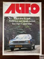 Magazine Autovisie Opel Commodore 1979 Nederlands, Boeken, Ophalen of Verzenden, Gelezen