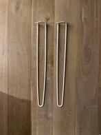 Hairpin legs tafel 72cm wit tafelpoten, Ophalen, Nieuw, Rond, 50 tot 100 cm