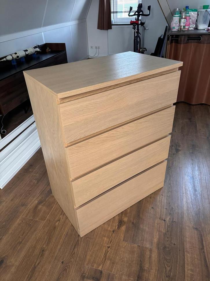Ikea Malm Ladekast, Huis en Inrichting, Kasten | Kledingkasten, Gebruikt, 100 tot 150 cm, 50 tot 100 cm, 25 tot 50 cm, Met lade(s)