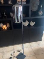 Moderne vloerlamp met smoke glas, Huis en Inrichting, Lampen | Vloerlampen, Ophalen of Verzenden, Zo goed als nieuw, Glas, 150 tot 200 cm