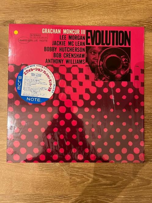 LP Grachan Moncur III Evolution Blue Note Japan 1986, Cd's en Dvd's, Vinyl | Jazz en Blues, Zo goed als nieuw, Jazz, 1960 tot 1980
