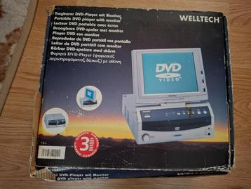 Welltech Draagbare DVD speler met monitor  beschikbaar voor biedingen