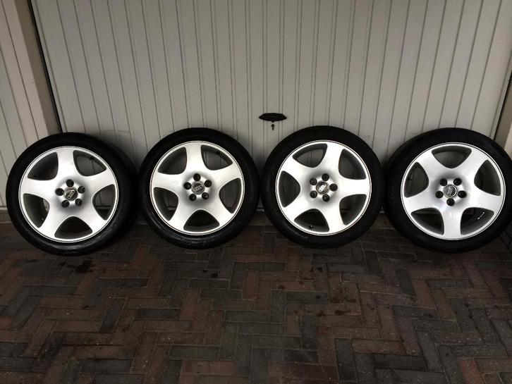 Audi parabool velgen 17 inch, Auto-onderdelen, Banden en Velgen, Velg(en), Zomerbanden, 17 inch, 225 mm, Personenwagen, Gebruikt