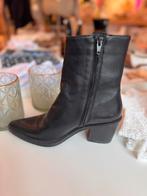 Dames Lina Locchi Laarsjes - Maat 38 zwart, Kleding | Dames, Zwart, Lage of Enkellaarzen, Ophalen of Verzenden, Zo goed als nieuw