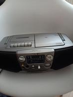 Sony Draagbare CD,Radio Cassetterecorder., Ophalen, Gebruikt