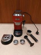 DeLonghi Dedica Espresso Machine, Witgoed en Apparatuur, Koffiezetapparaten, Ophalen, Gebruikt, Espresso apparaat, Gemalen koffie
