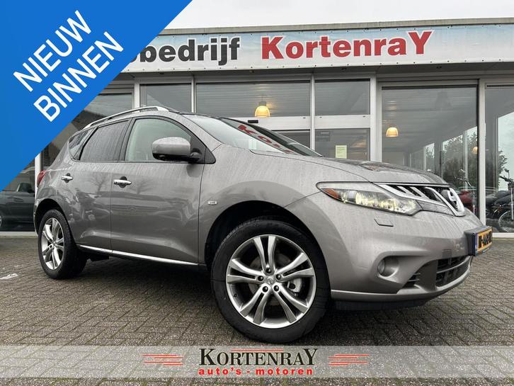 Nissan Murano 3.5 V6 4x4/airco/navi/cruise control/vol leder, Auto's, Nissan, Bedrijf, Te koop, Murano, 4x4, ABS, Achteruitrijcamera