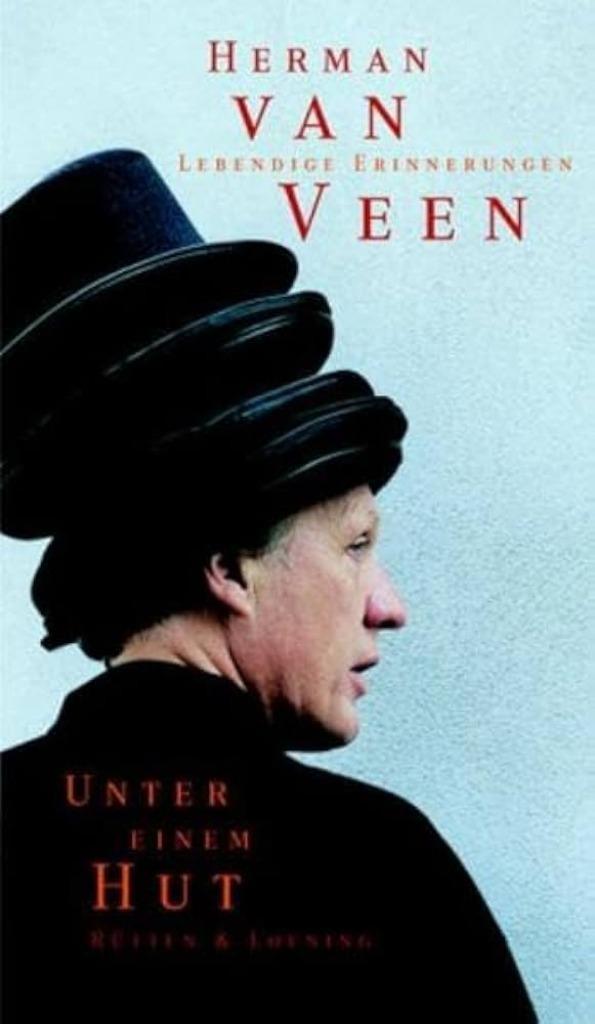 Herman van Veen - Unter einem Hut: Lebendige Erinnerungen, Boeken, Biografieën, Nieuw, Ophalen of Verzenden