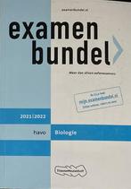 Examenbundel HAVO Biologie 2021-2022, Ophalen, Zo goed als nieuw, HAVO, Biologie