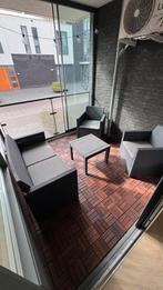 Tuinset, Ophalen, 4 zitplaatsen, Kunststof, Gebruikt