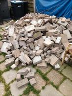 Gratis af te halen 20-25m2 wildverband stenen, Tuin en Terras, Tegels en Klinkers, Ophalen, Zo goed als nieuw, 10 m² of meer, Beton
