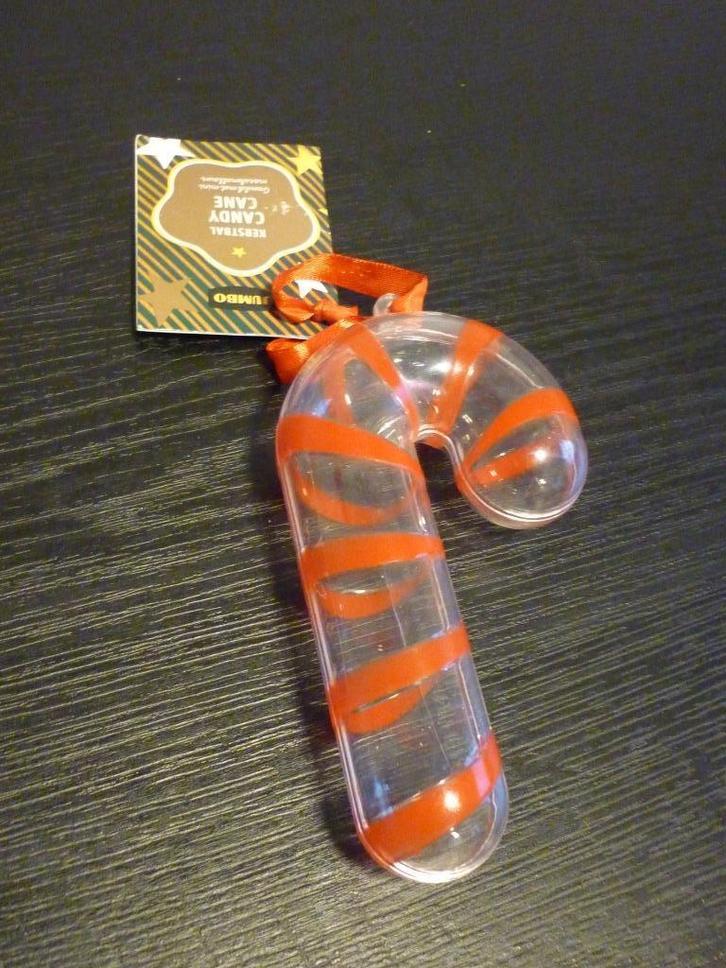 Versiering zuurstok / kerst / kerstmis / kadoverpakking, Diversen, Kerst, Zo goed als nieuw, Ophalen of Verzenden