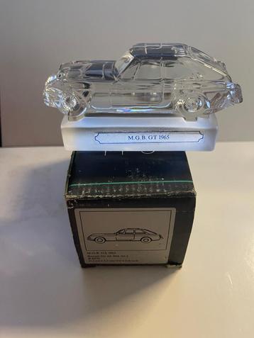 Te koop 4 model auto's uit de Goebel Chrystal Collection. beschikbaar voor biedingen
