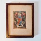 Schilderij Antieke tekening Michiel Cabbaey  S. Catharina, Ophalen of Verzenden